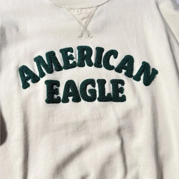American Eagle Outfitters Cream Pullover - Picture 2 of 3
